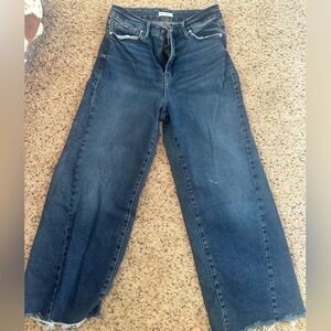 Good American Wide Leg Crop